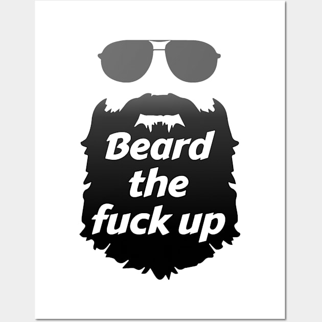 Black Beard Wall Art by GreenGuyTeesStore